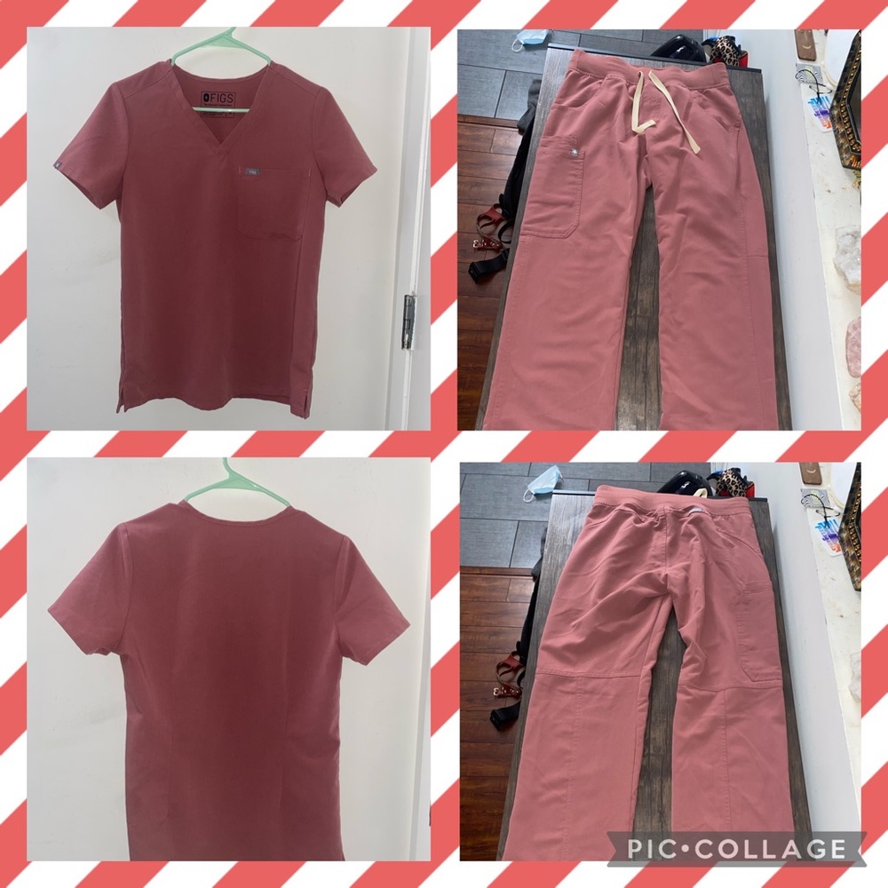 Figs Mauve Set!